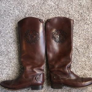 Frye Logo Melissa Button Boot